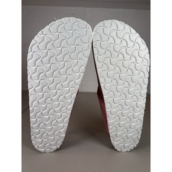 Birkenstock Gizeh Women’s 11 US 42 EU Snake Metallic Pink Rose Gold Sandals NWOB - Picture 16 of 16